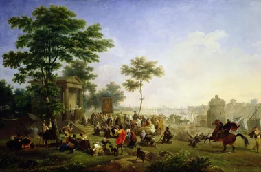 Messe auf dem römischen Land